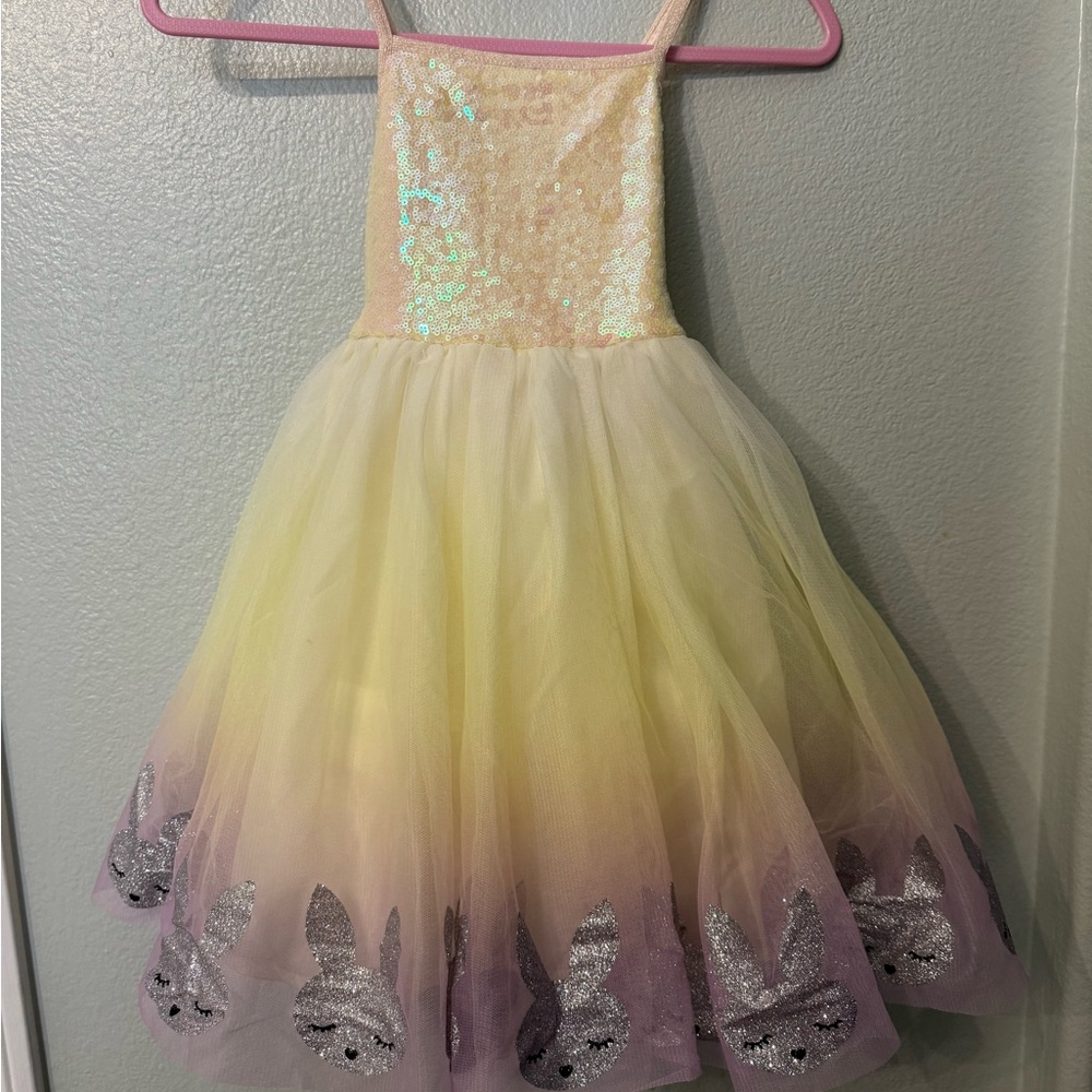 **Like New** Zunie Girls Sequin Mikado Party / Easter Dress